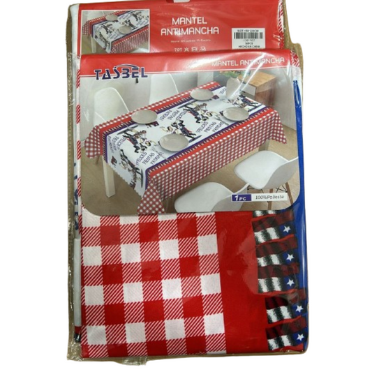 Mantel Orgullo Chile Patrias Dieciochero