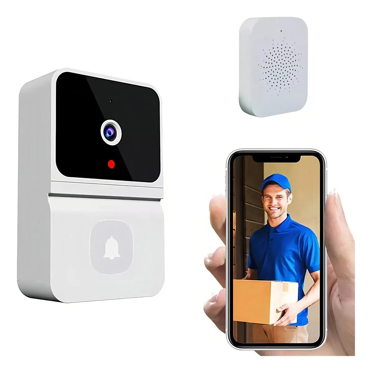 TIMBRE INALAMBRICO CON CAMARA WIFI
