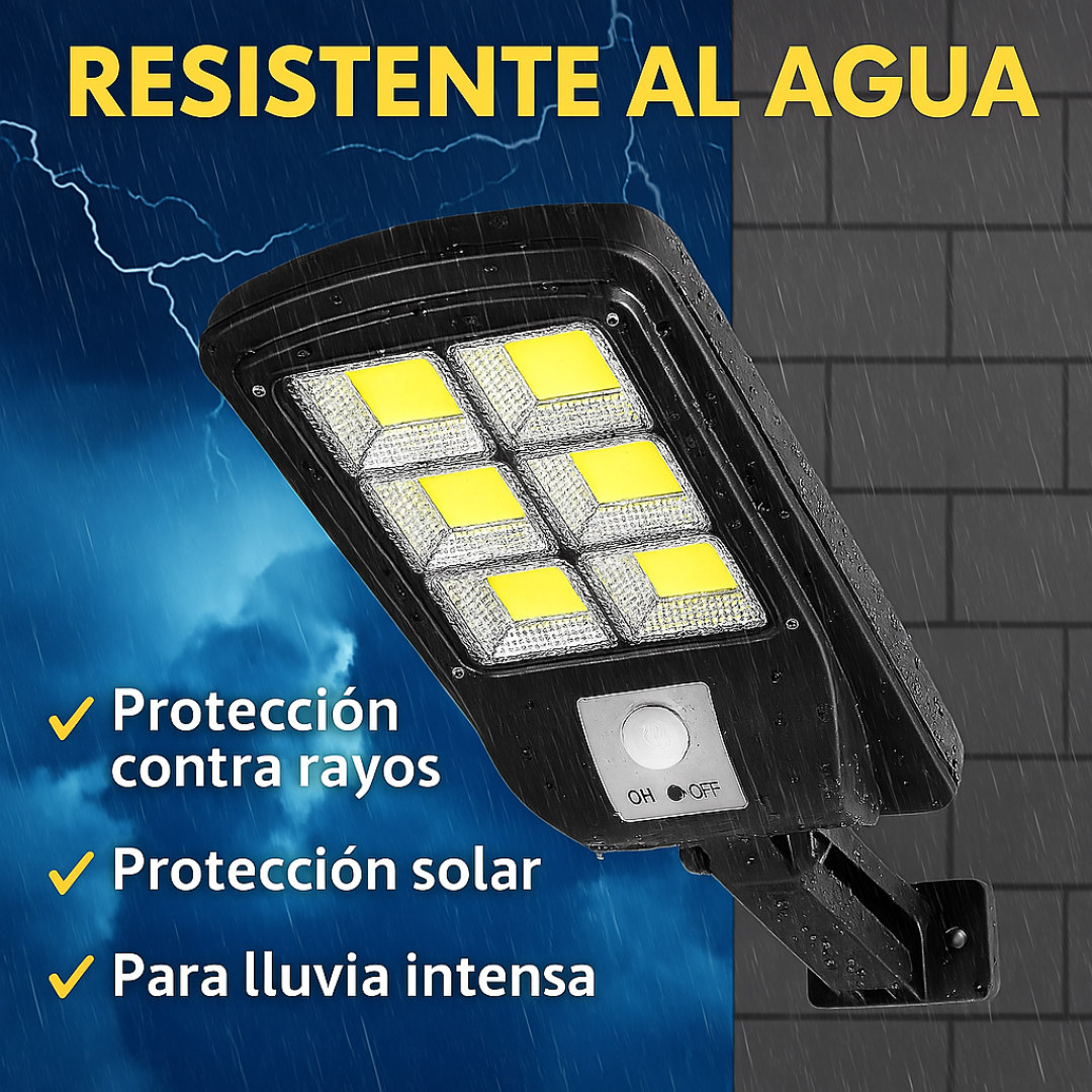 Pack 3 Lamparas LED Carga Solar IPS 67