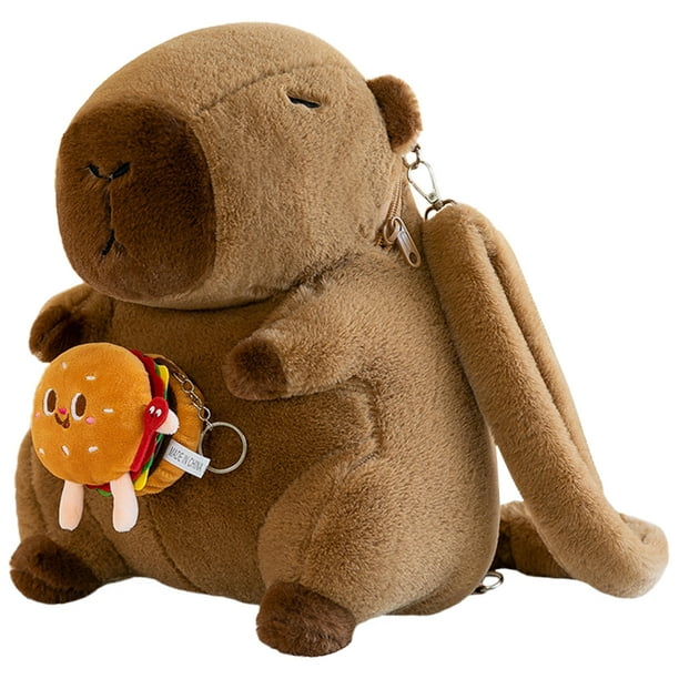 Mochila Peluche Felpa Kawaii Capibara