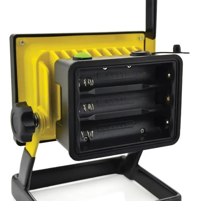 Foco Reflector Portatil Con Baliza 100w