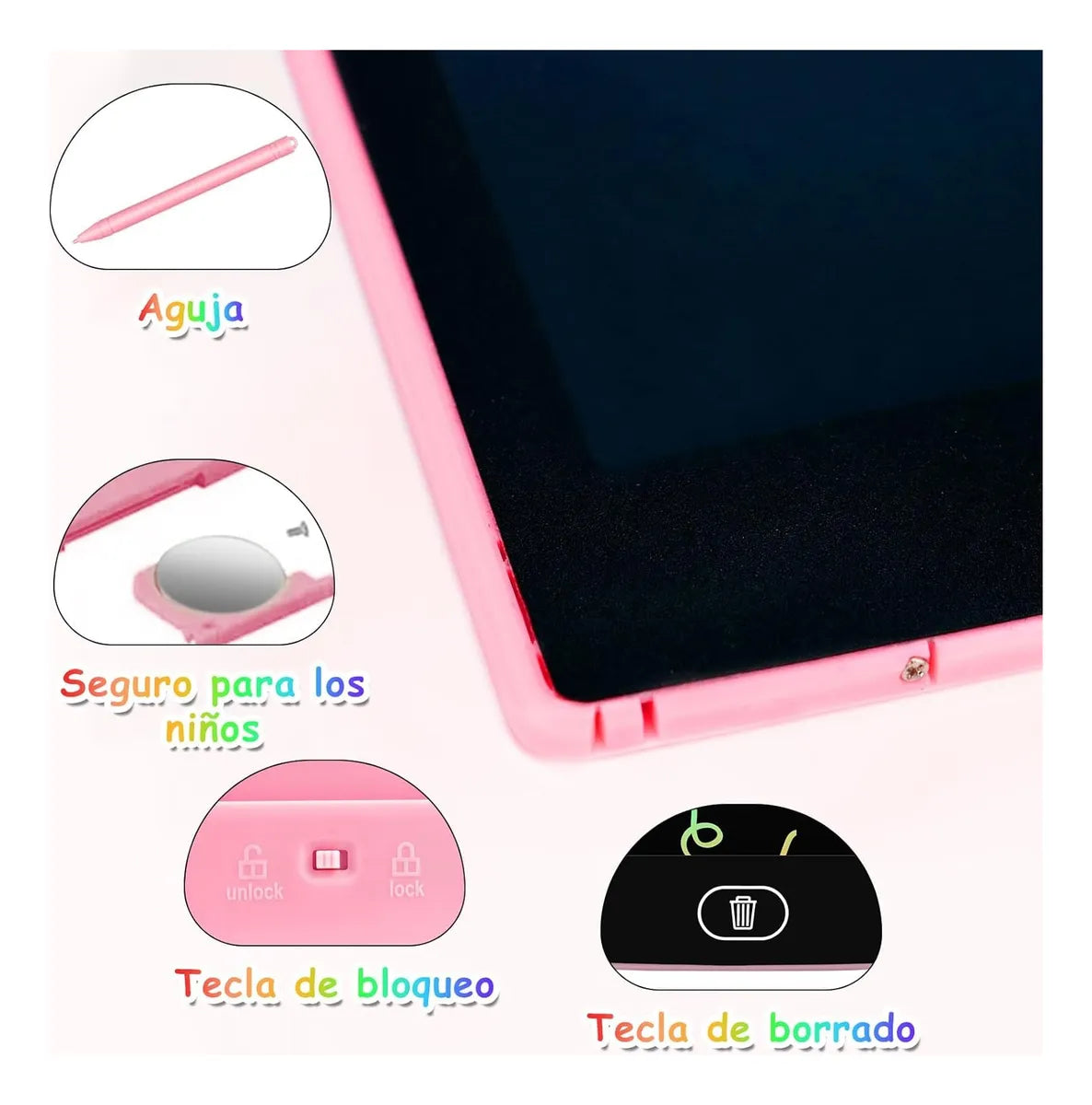 Pizarra Tablet Magica LCD 10 Pulgadas