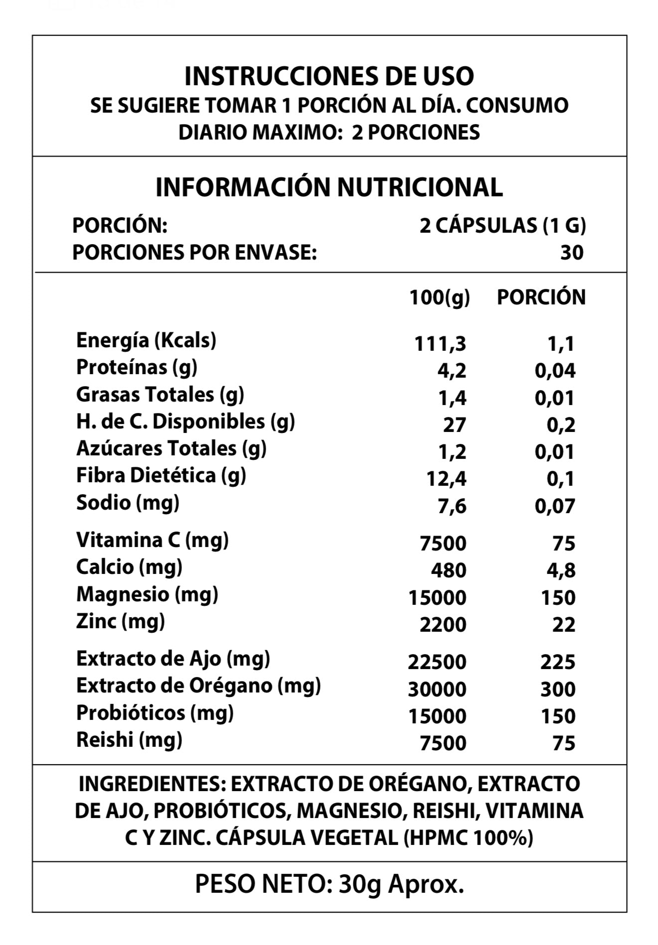 CANDIDA CLEANSE 1000MG 60 CAPS