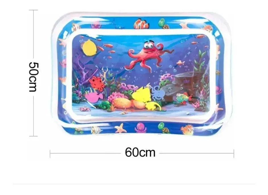Alfombra Inflable Agua Sensorial Mat Piscina Bebe 50x60cm