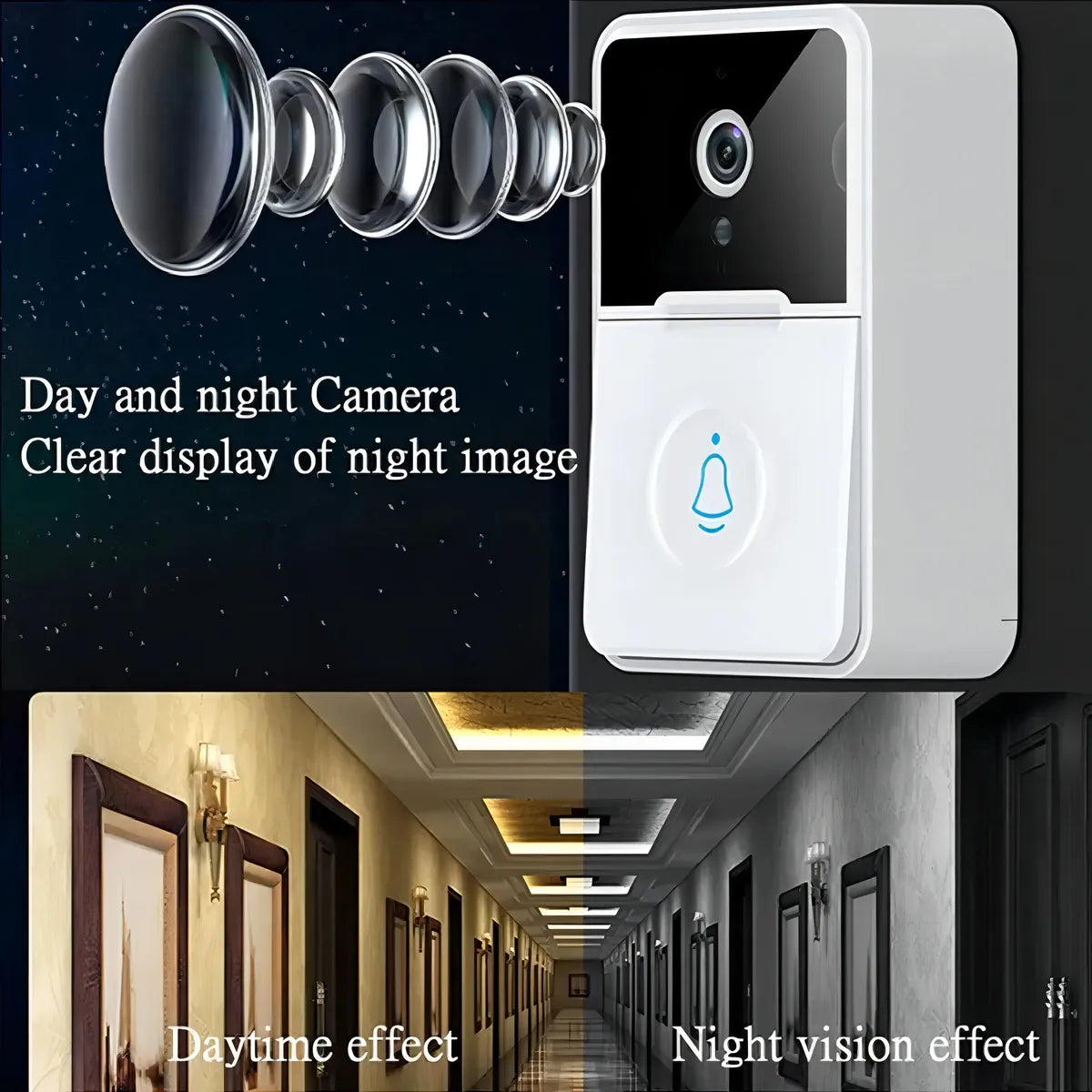 TIMBRE INALAMBRICO CON CAMARA WIFI