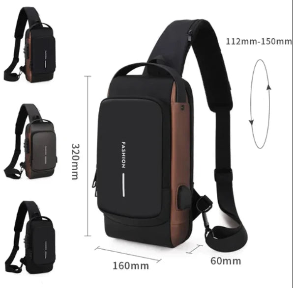 Mochila Anti-Robo Usb Impermeable
