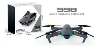 Drone 998 Pro Recargable Cámara Dual 4k